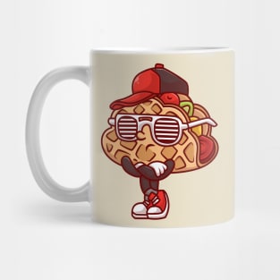 Cute Cool Taco Cartoon Mug